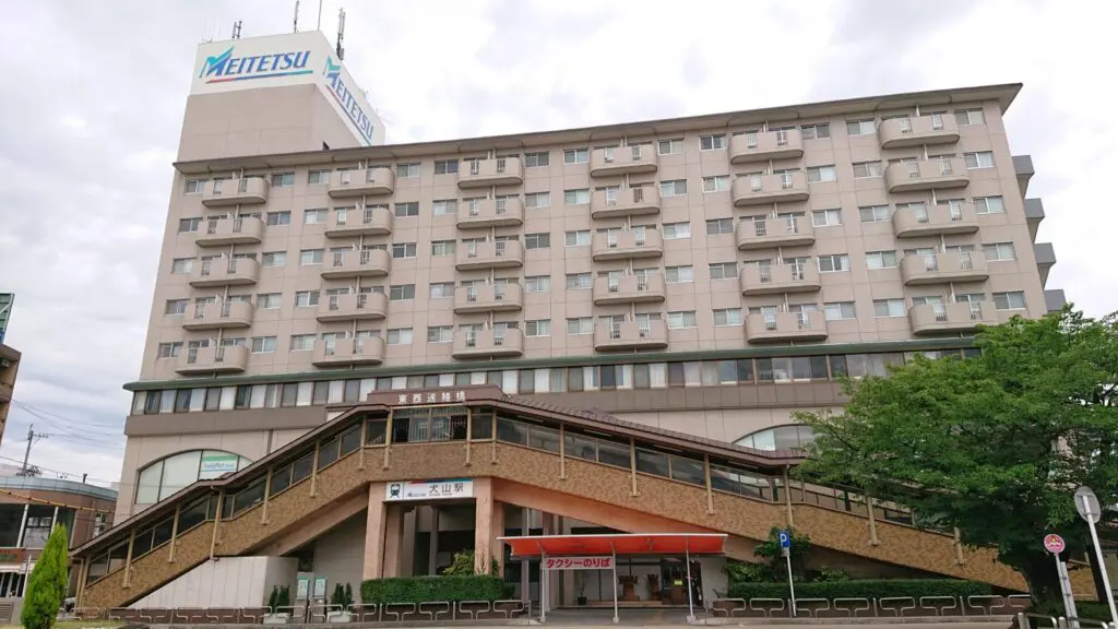 犬山駅周辺の街並み