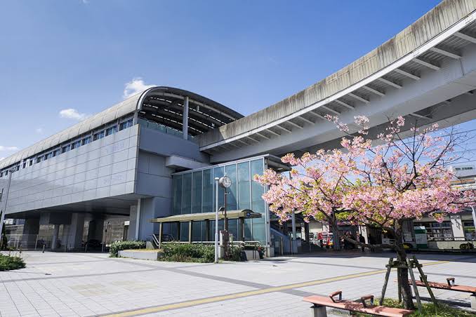 名古屋市北区周辺の駅前と高架