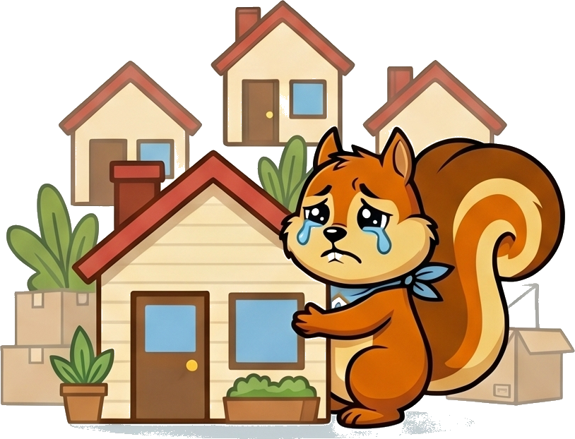 犬山市の戸建てを活用した資金化を考えるりすばくん